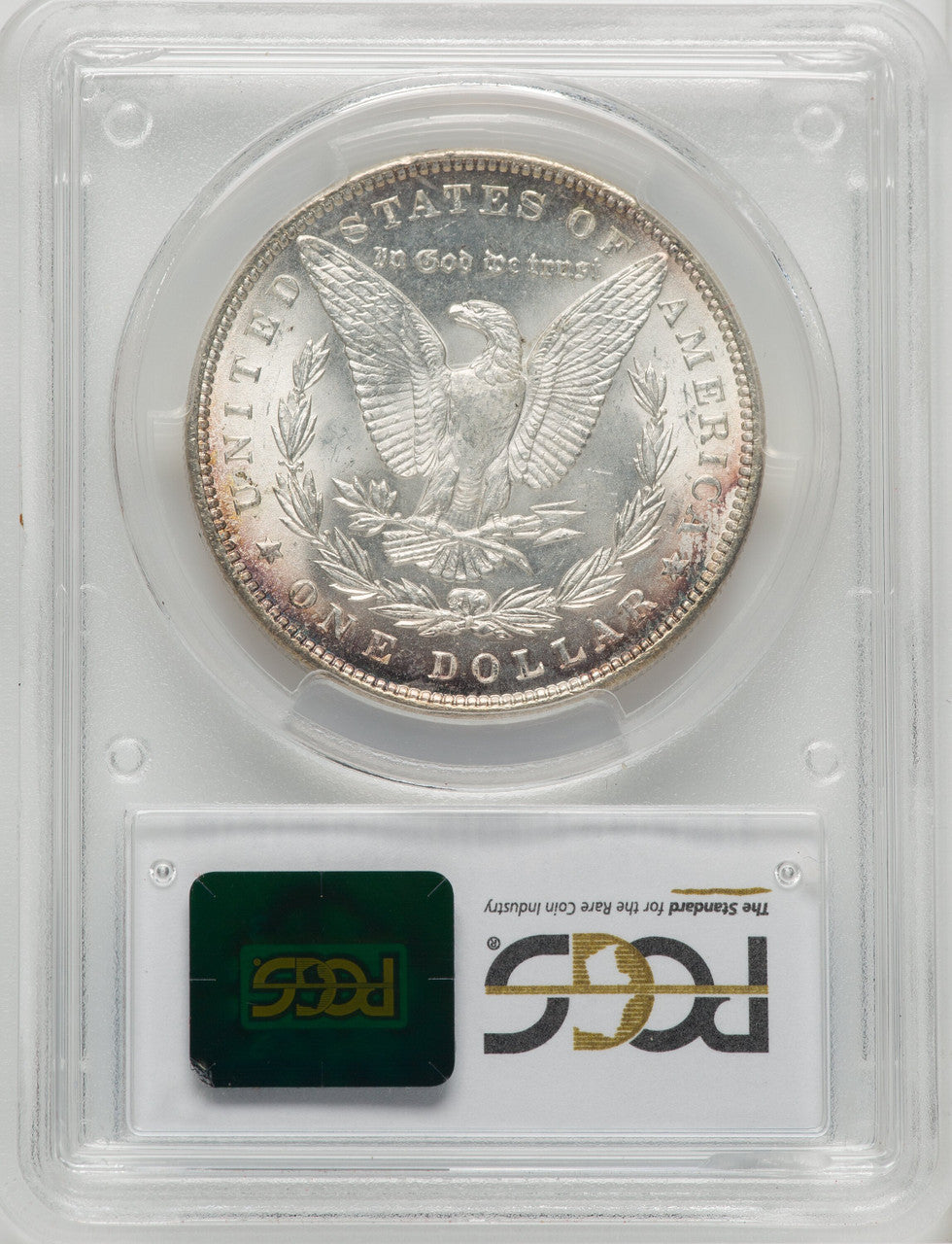 1890 $1 Morgan Dollar PCGS MS65
