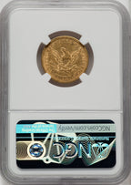 1851 $5 Liberty Half Eagle NGC AU53