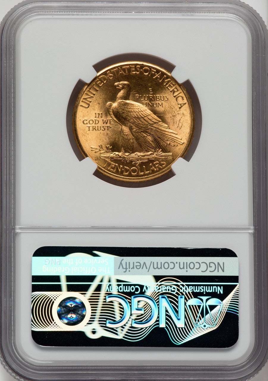 1912-S $10 Indian Eagle NGC MS62