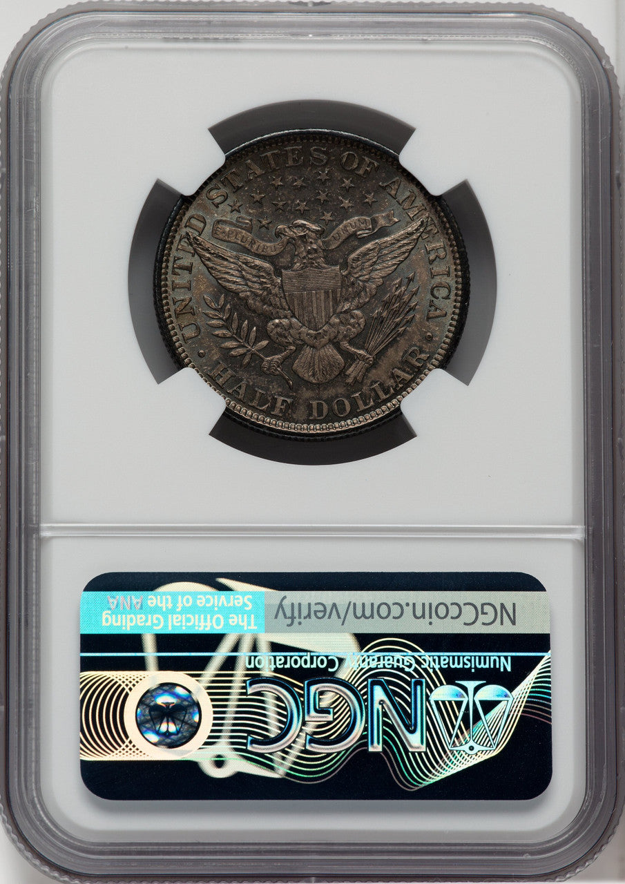 1899 50C Barber Half Dollar Details NGC MS65