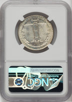 1936 50C Gettysburg Commemorative Silver NGC MS68