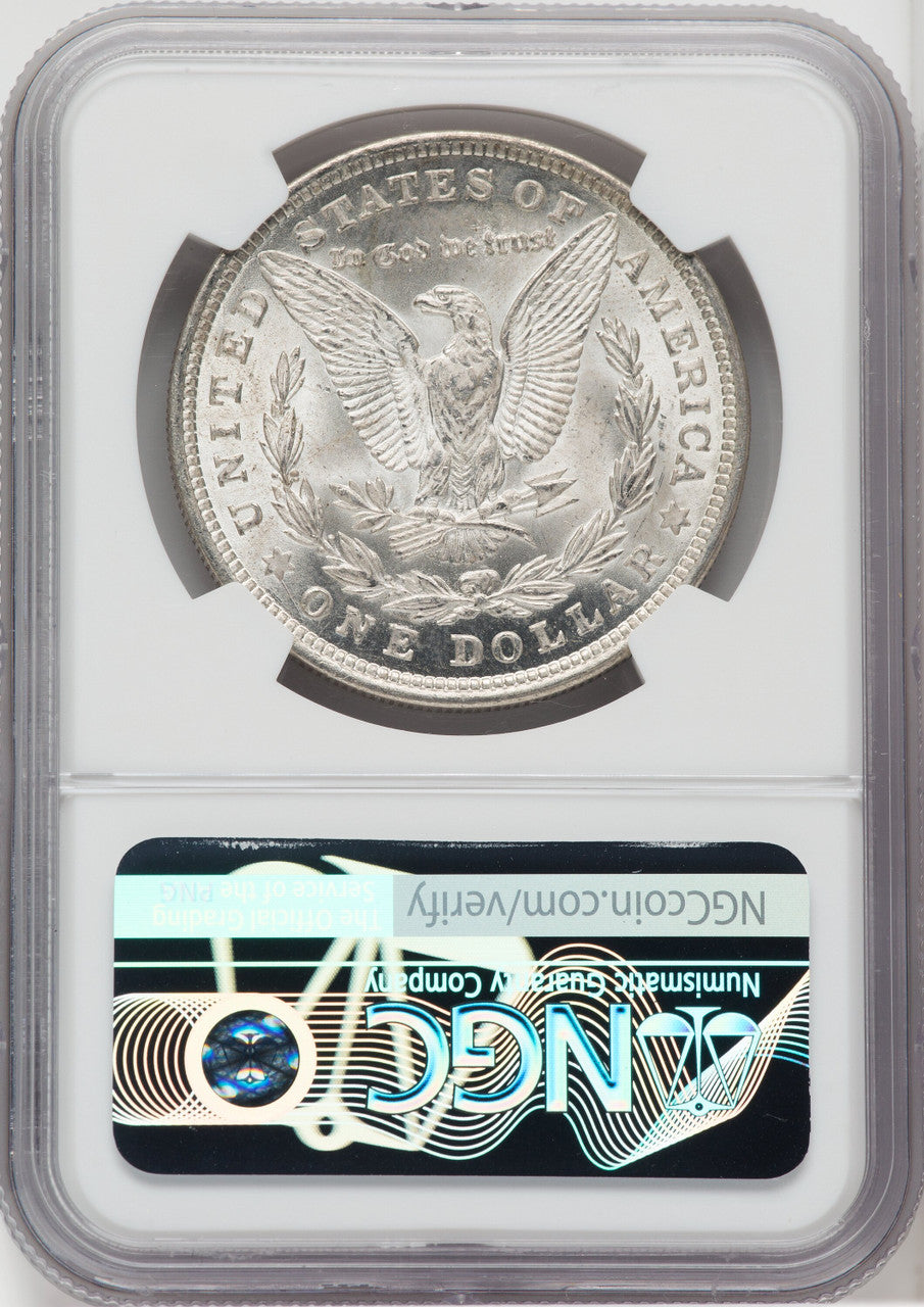 1921 $1 Morgan CAC Morgan Dollar NGC MS66+