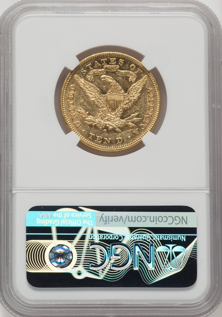 1879-O $10 Liberty Eagle NGC AU58+