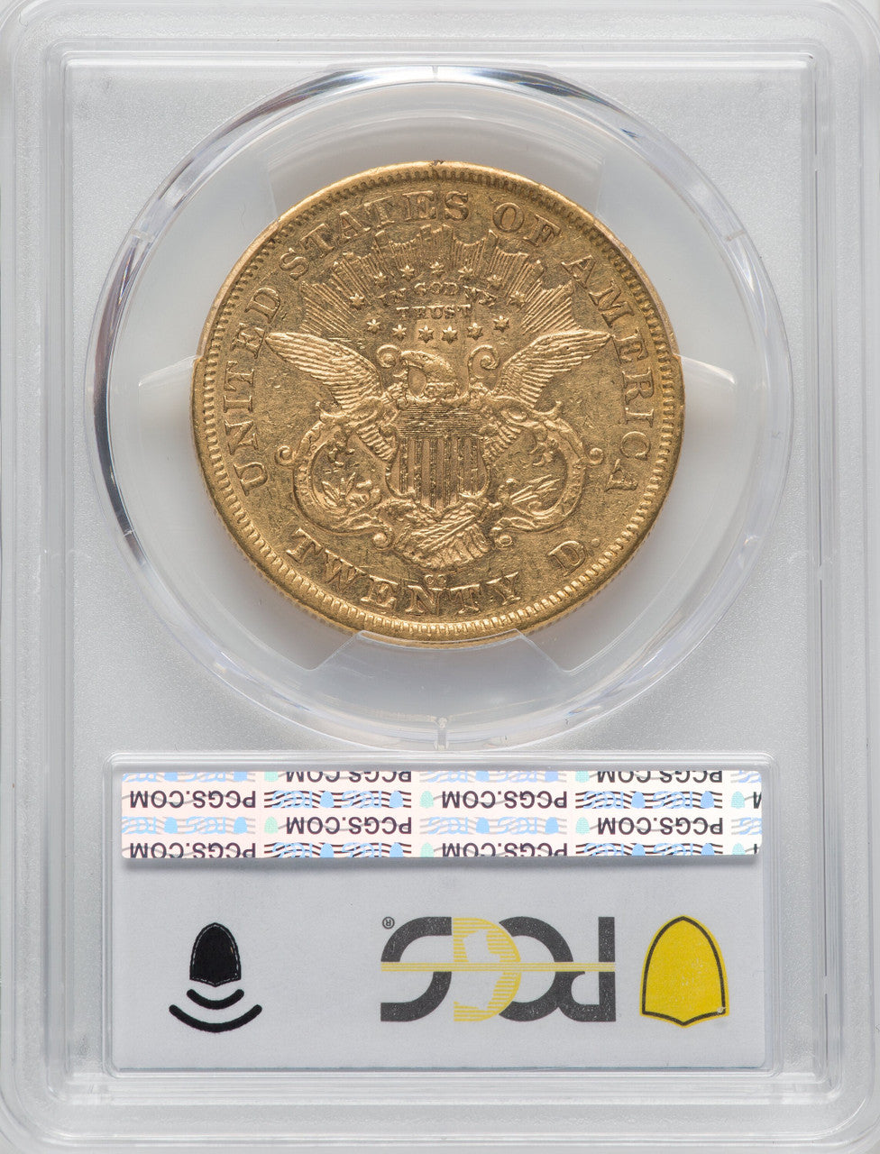 1876-CC $20 Liberty Double Eagle PCGS XF45