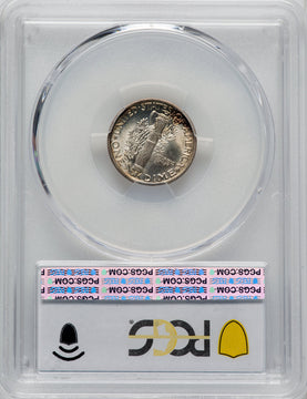 1925-D 10C FB Mercury Dime PCGS MS66