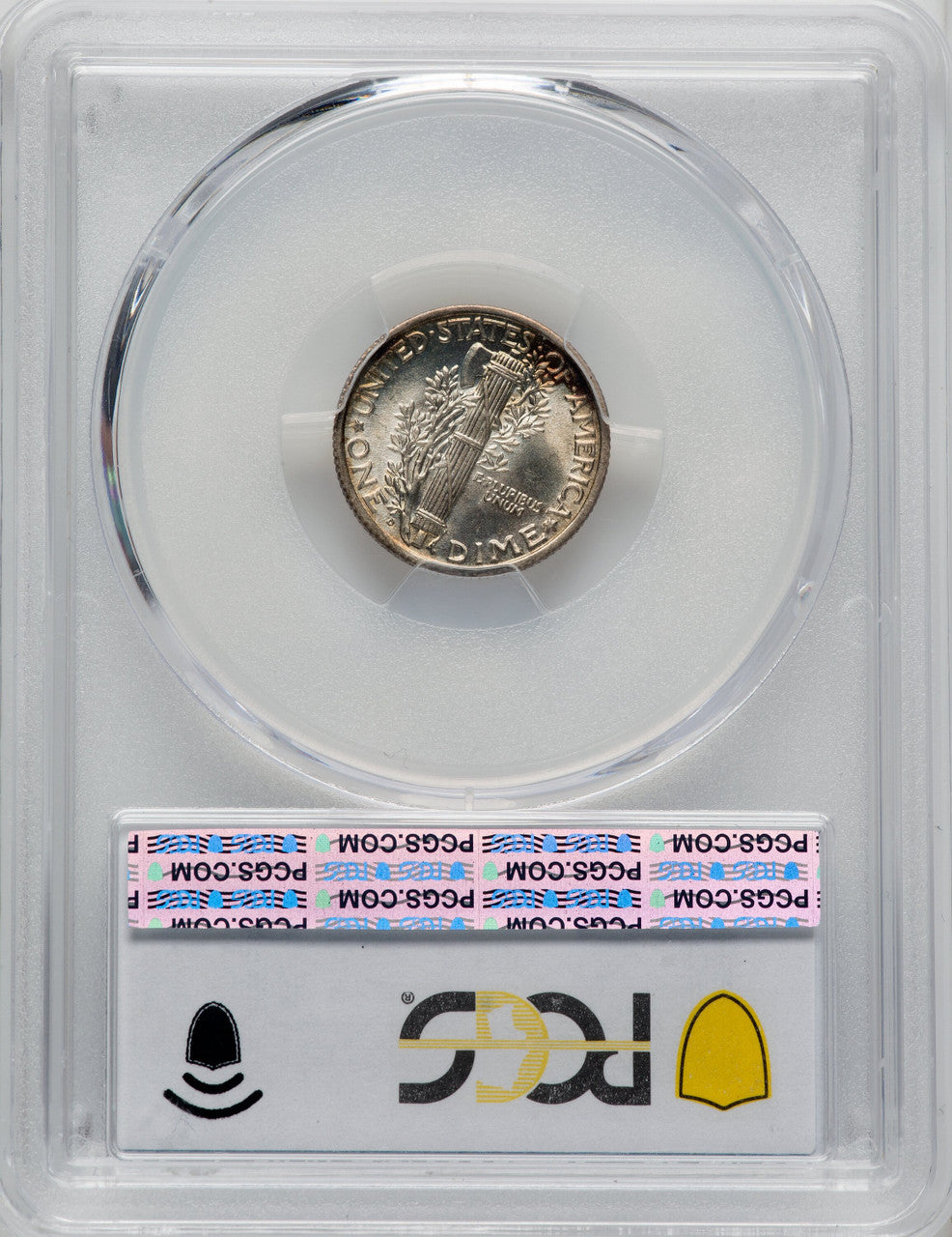 1925-D 10C FB Mercury Dime PCGS MS66