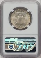 1951-D 50C FL Franklin Half Dollar NGC MS67