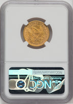1868-S $5 Liberty Half Eagle NGC MS60