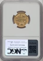 1856-S $3 Three Dollar Gold Pieces NGC AU50
