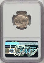 1937-D 5C Three-Legged Buffalo Nickel NGC AU58