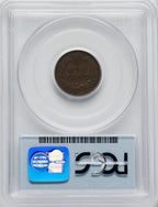 1877 1C BN Indian Cent PCGS AU58