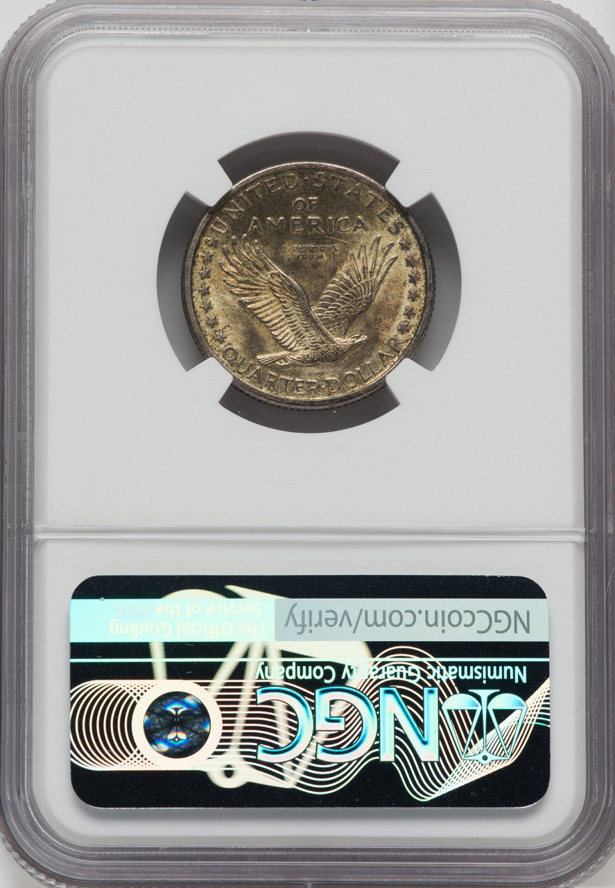 1917-S Type One FH Standing Liberty Quarter NGC MS62