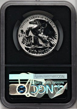 2022-W $25 Palladium Eagle Reverse Proof First Day of Issue NGC PF70 (763865001)