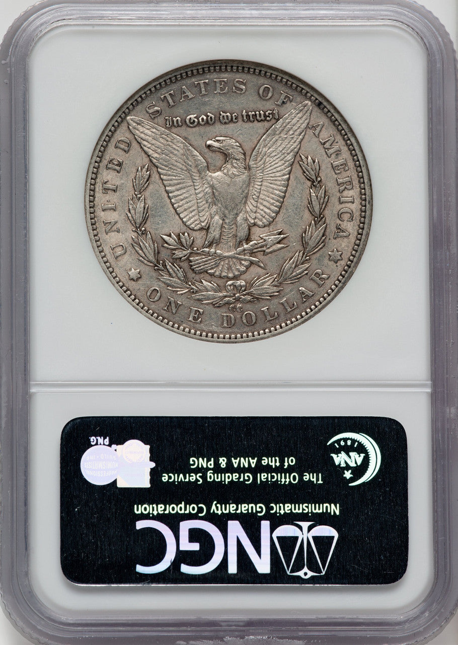 1879-CC $1 VAM 3 Capped Die Morgan Dollar NGC AU55