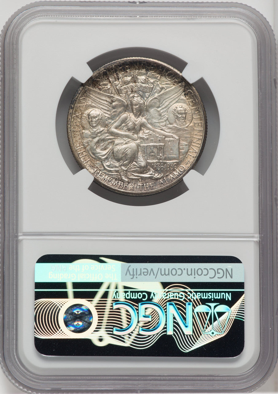1938-S 50C Texas Commemorative Silver NGC MS67