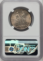 1934 50C Boone Commemorative Silver NGC MS67