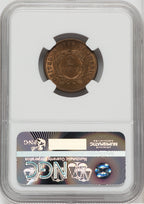 1871 2C BN CAC Two Cent Pieces NGC MS64+