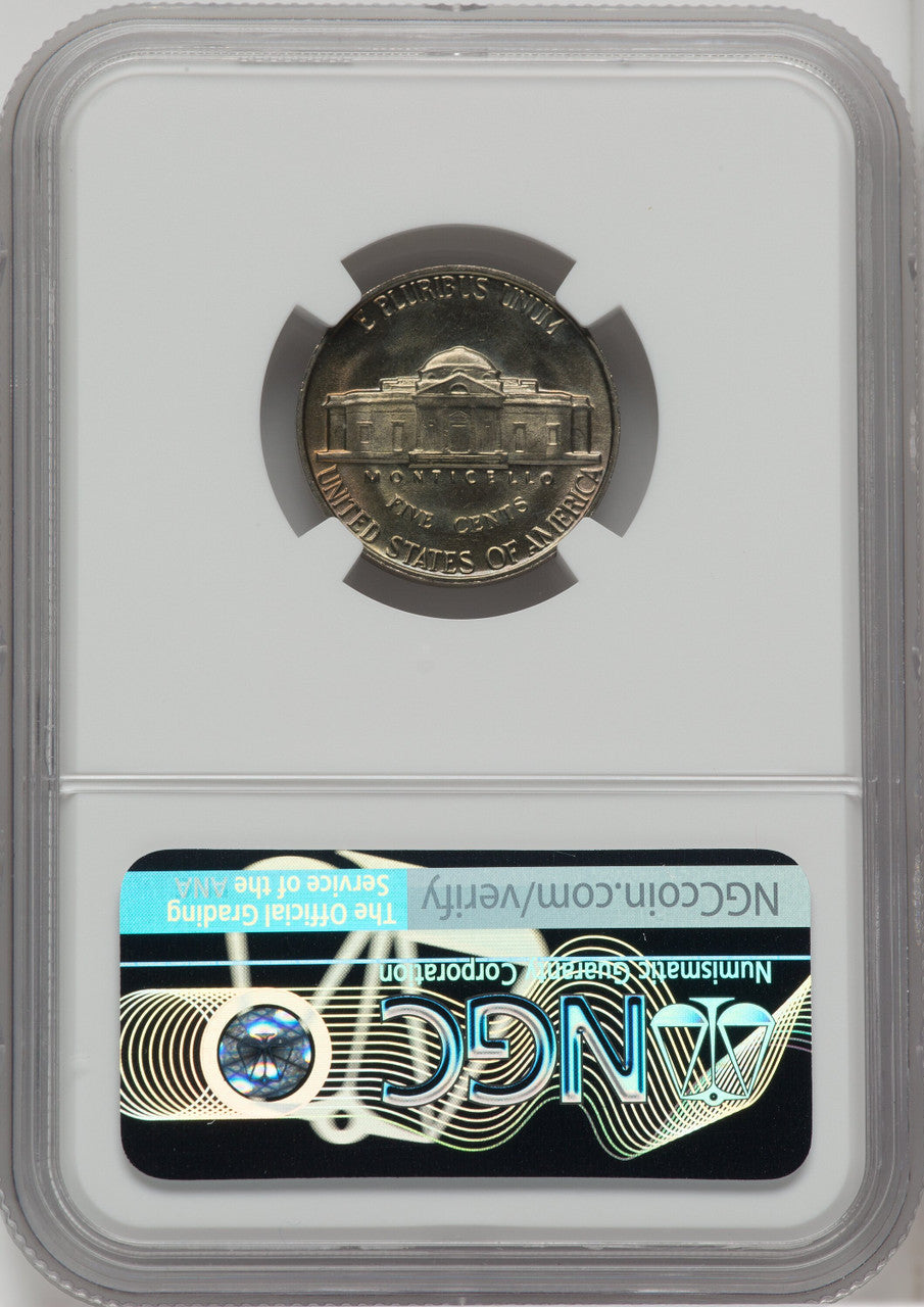1963 5C FS Jefferson Nickel NGC MS67