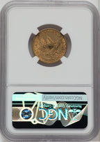 1856 $5 CAC Liberty Half Eagle NGC AU55