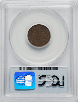 1955 Doubled Die Obverse BN Lincoln Cent PCGS AU55