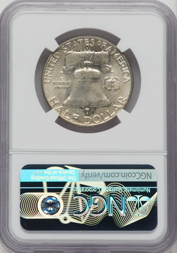 1954-D 50C FL CAC Franklin Half Dollar NGC MS66+