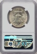 1954-D 50C FL CAC Franklin Half Dollar NGC MS66+