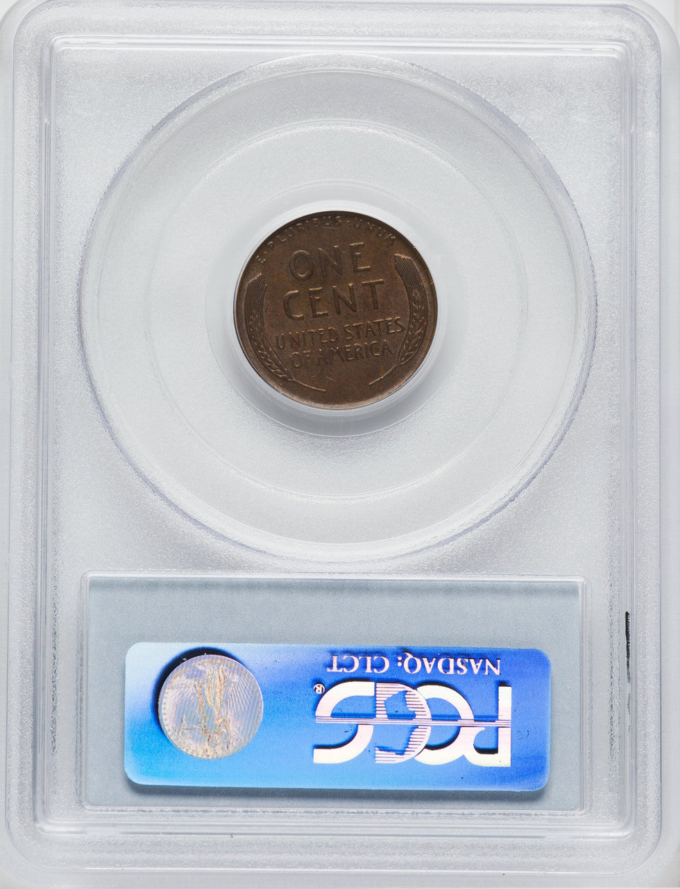 1955 Doubled Die Obverse BN Lincoln Cent PCGS AU58