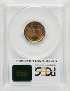 1909-S 1C VDB BN Lincoln Cent Genuine PCGS AU50