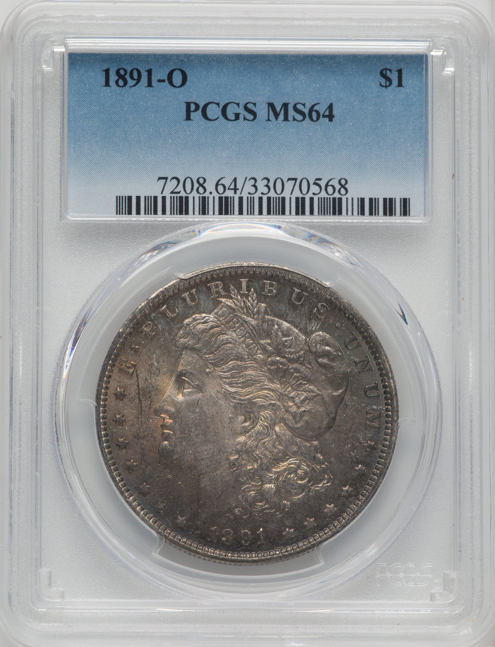 1891-O $1 Morgan Dollar PCGS MS64