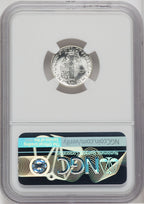 1943 10C FB Mercury Dime NGC MS68