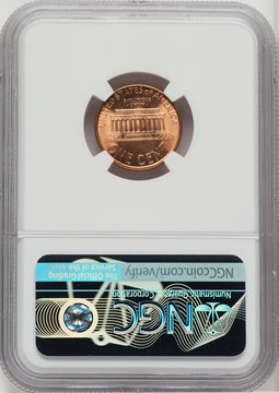 1995 1C DBL DIE RD Lincoln Cent NGC MS68+