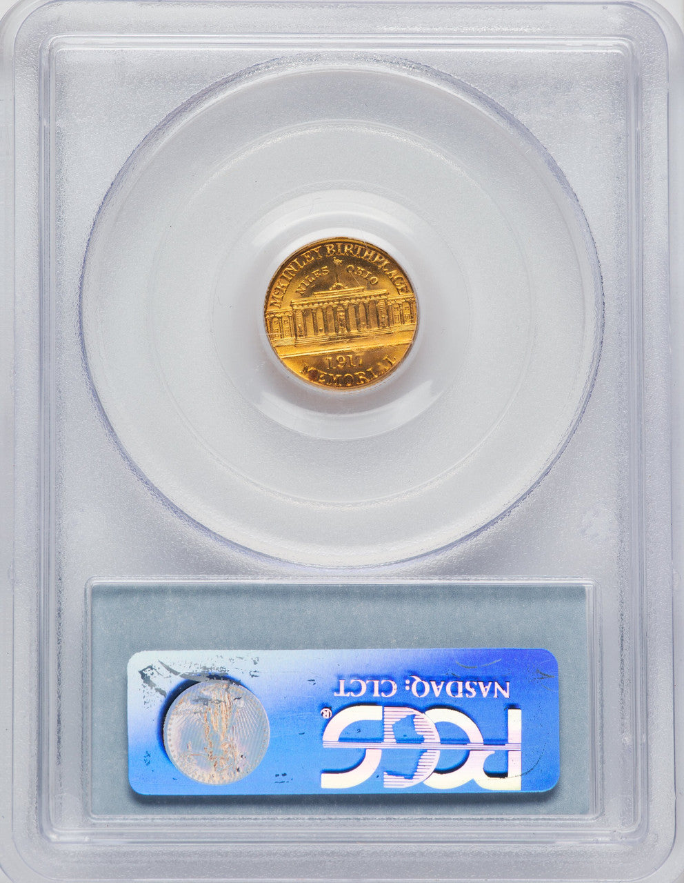 1917 G$1 McKinley Commemorative Gold PCGS MS66