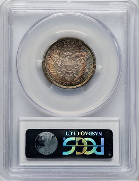 1893 25C CAC Barber Quarter PCGS MS66