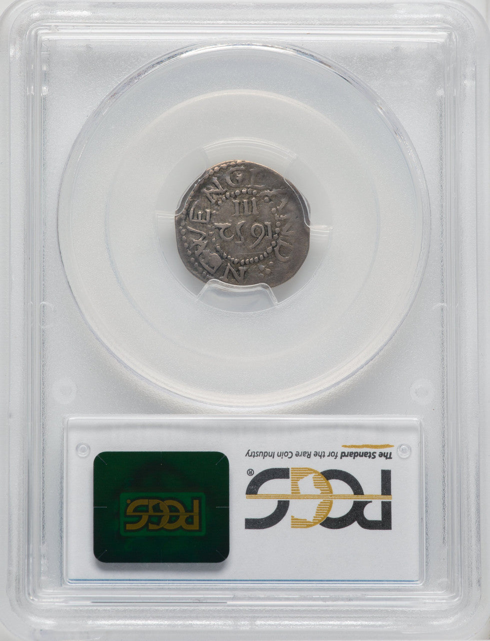 1652 Oak Tree Threepence Colonials PCGS XF45