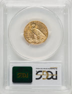 1915-S $5 Indian Half Eagle PCGS MS62