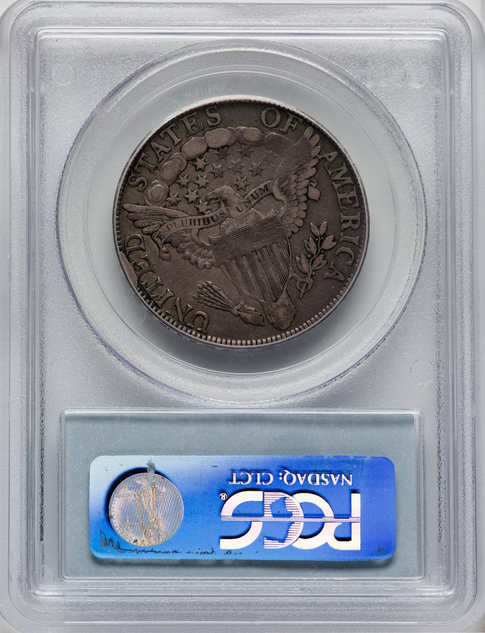 1806 50C 6/INVERT 6 Early Half Dollar PCGS VF30