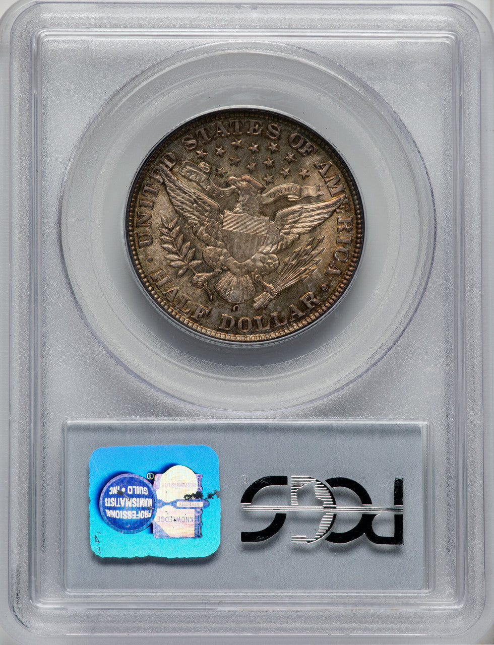 1904-O 50C CAC Barber Half Dollar PCGS MS66
