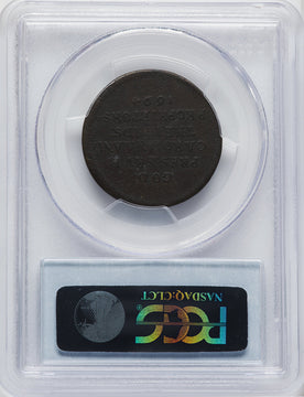 1694 Carolina Elephant Token PROPRIETORS BN CAC Colonials PCGS VF20