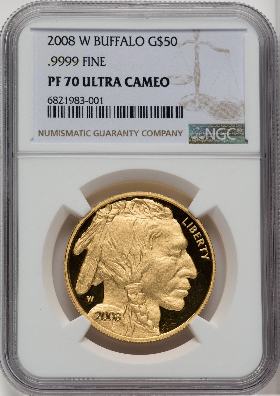 Gold American Buffalo NGC PF70