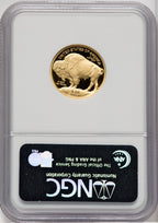 2008-W $10 Buffalo Quarter-Ounce Gold First Strike NGC PF70