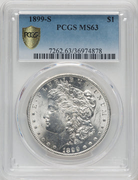 1899-S $1 Morgan Dollar PCGS MS63