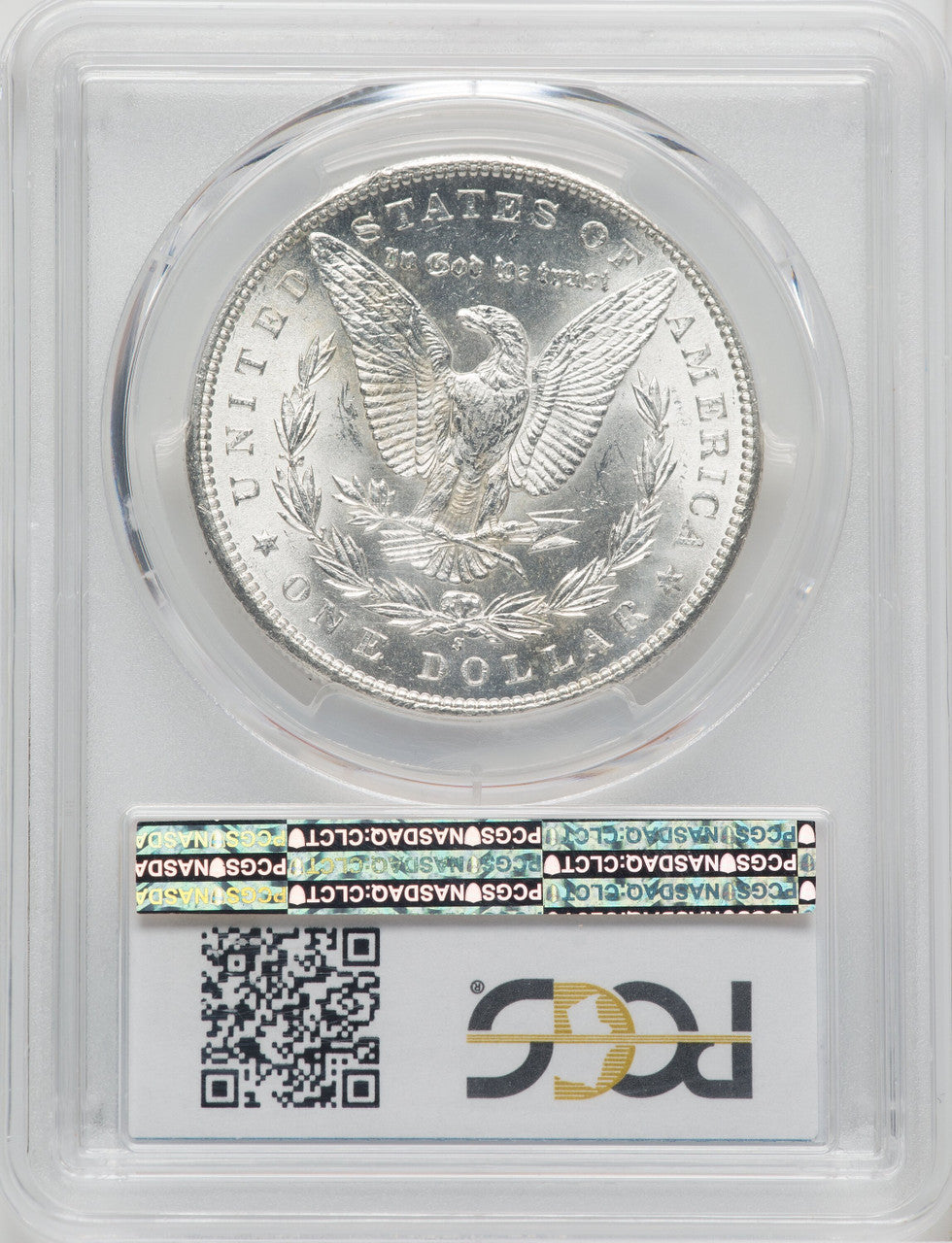 1899-S $1 Morgan Dollar PCGS MS63