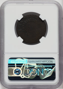 1786 Nova Constellatio Copper Pointed Rays BN Colonials NGC AG03
