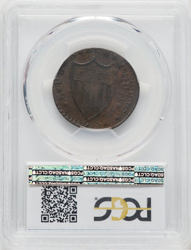 1787 New Jersey Copper Camel Head BN Colonials PCGS XF40