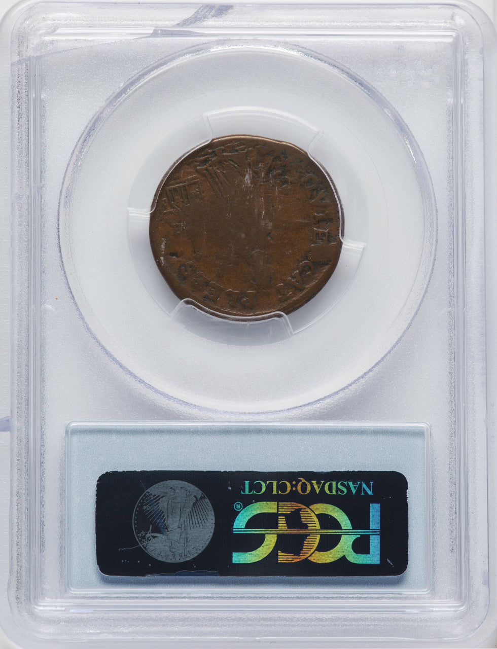 1670-75 St. Patrick Farthing Halo Reverse BN CAC Colonials PCGS 15