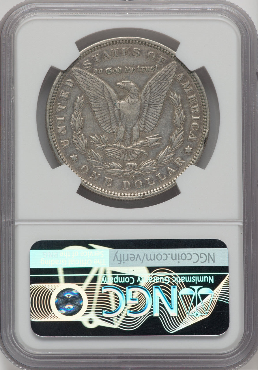1893-O $1 Morgan Dollar Details NGC AU50