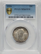 1926 25C FH Standing Liberty Quarter PCGS MS63
