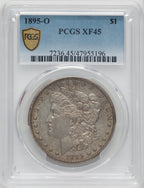 1895-O $1 Morgan Dollar PCGS XF45