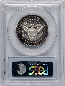1892 50C CA Proof Barber Half Dollar PCGS PR62