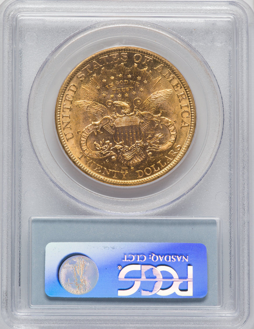 1888-S $20 Liberty Double Eagle PCGS AU58